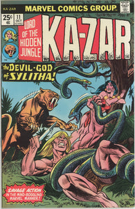 Ka-Zar #11 (1974) - 8.5 VF+ *The Devil-God of Sylitha*