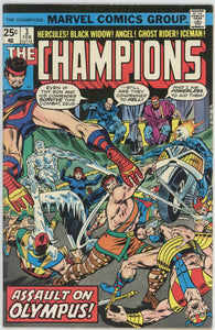 Champions #3 (1976) - 5.5 FN- *Assault on Olympus*