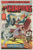 Champions #4 (1976) - 5.0 VG/FN *Murder at Malibu*