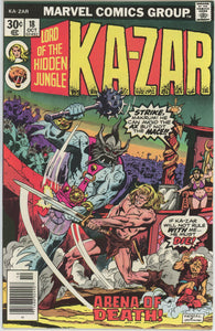 Ka-Zar #18 (1974) - 8.5 VF+ *The Gnome, the Queen and the Savage*