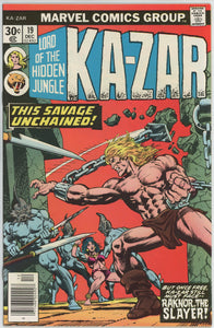 Ka-Zar #19 (1974) - 7.0 FN/VF *Raknor the Slayer*