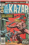 Ka-Zar #19 (1974) - 7.0 FN/VF *Raknor the Slayer*