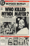 Wonder Woman #20 (1987) - 9.2 NM- *Who Killed Myndi Mayer*