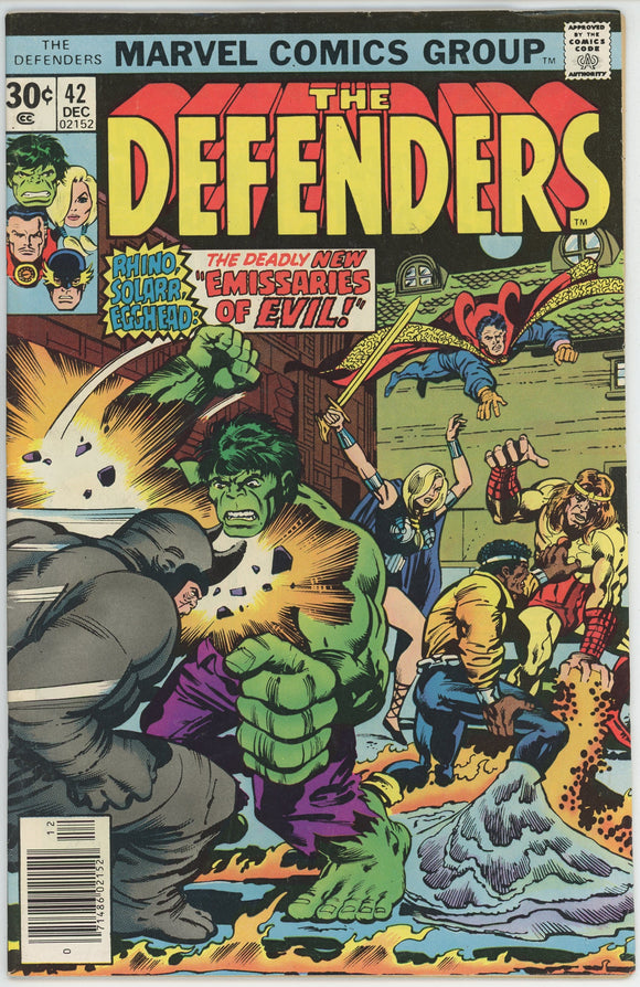 Defenders #42 (1972) - 6.5 FN+ * New Emissaries of Evil*