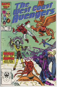 West Coast Avengers #10 (1985) - 9.2 NM- *"The Search for the Thing*