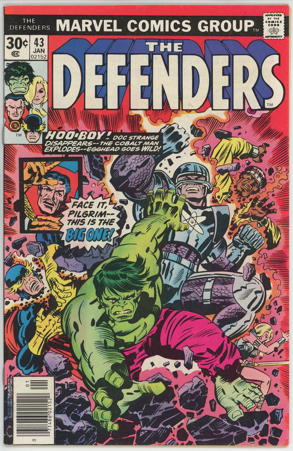 Defenders #43 (1972) - 6.0 FN *This World is Mine*