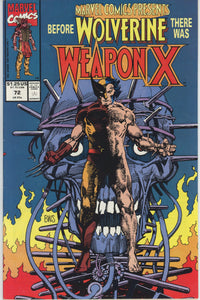 Marvel Comics Presents #72 (1988) - 8.0 VF *1st Appearance Weapon X*