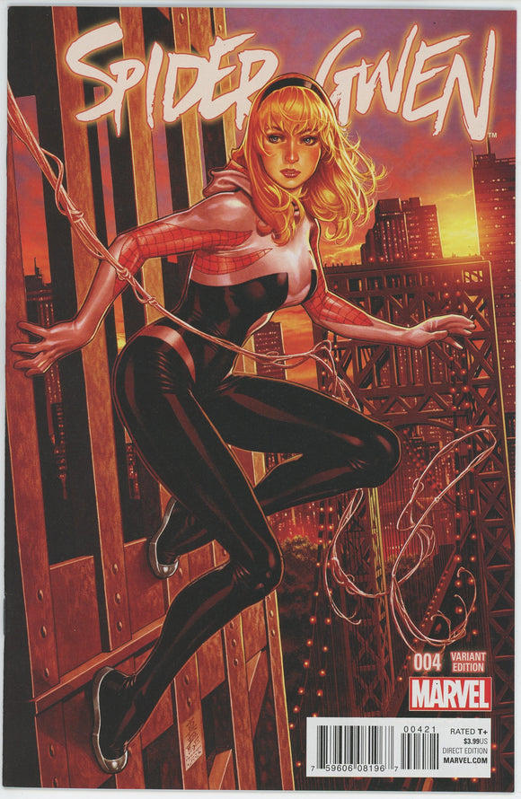 Spider Gwen #4 (2015) - 9.6-9.8 NM+ *NYC Brooks Variant*