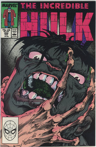 Incredible Hulk #358 (1962) - 9.2 NM- *Cool Jeff Purves Cover*