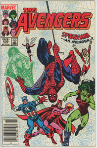 Avengers #236 (1963) - 4.0 VG *Great Spiderman Cover* Newsstand