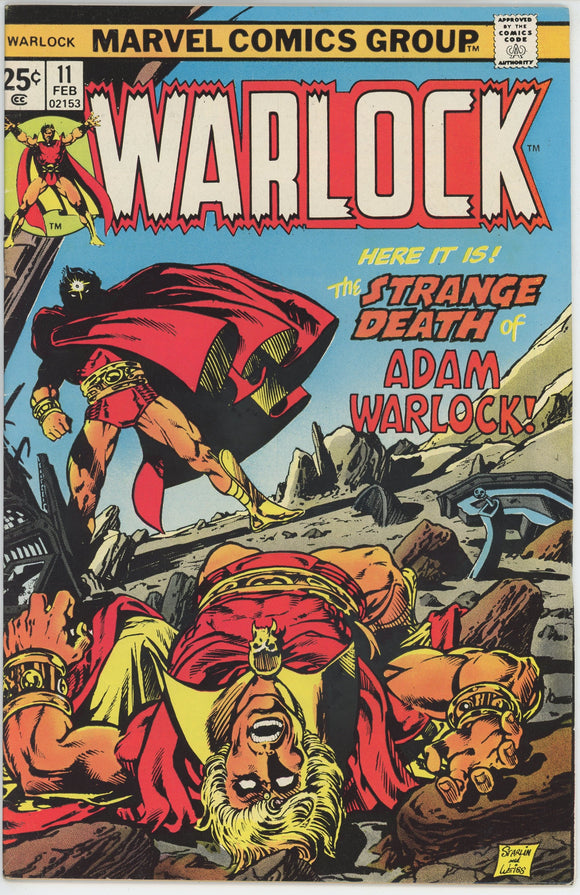 Warlock #11 (1972) - 6.5 FN+ *Death of Magus*