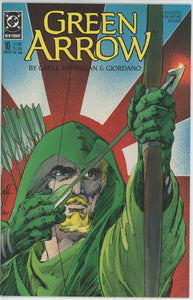 Green Arrow #10 (1987) - 9.2 NM- *Here There Be Dragons*