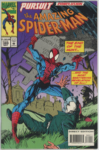 Amazing Spider Man #389 (1963) - 9.4 NM *The Faceless Man*