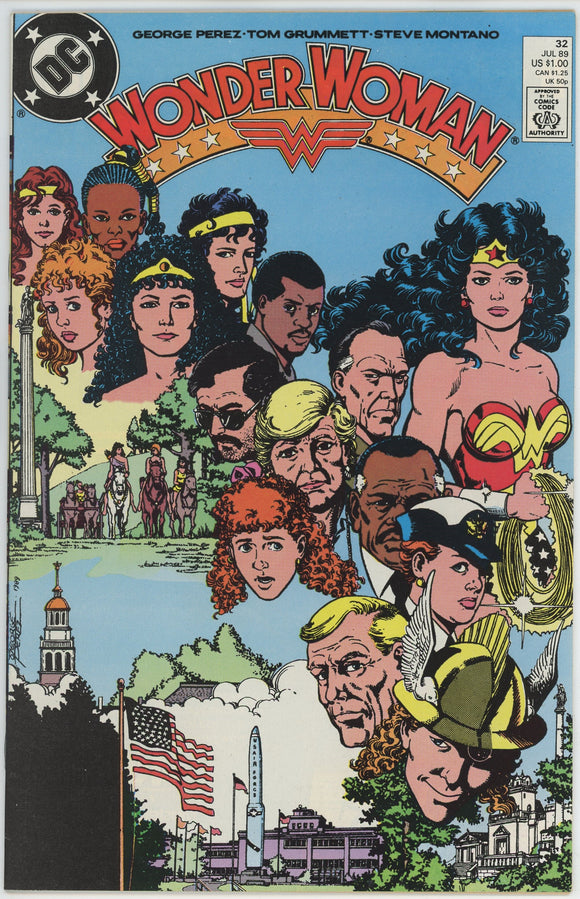 Wonder Woman #32 (1987) - 9.2 NM- *Meanwhile*