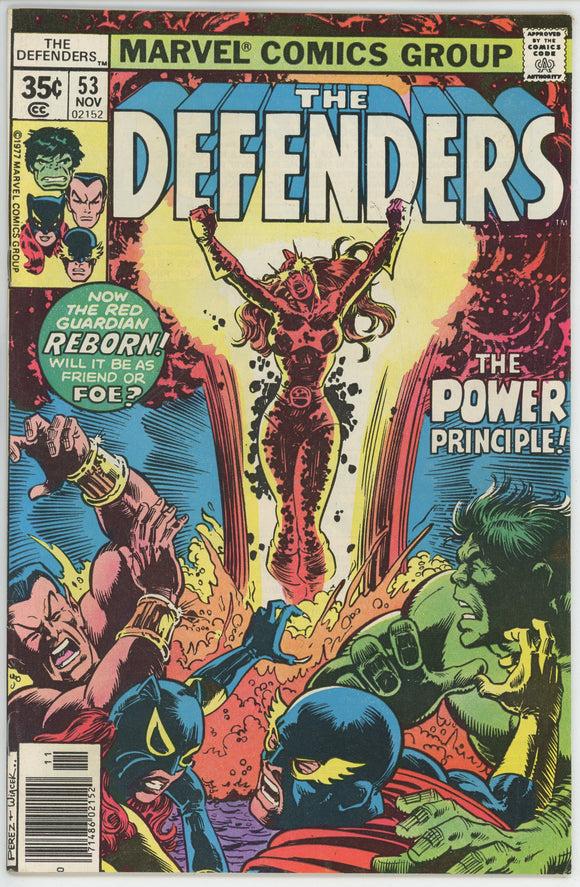 Defenders #53 (1972) - 7.5 VF- *The Power Principle*