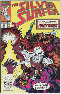 Silver Surfer #39 (1987) - 8.0 VF *The Fight Game*