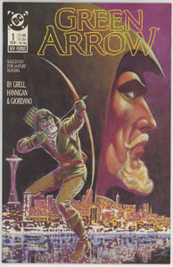 Green Arrow #1 (1987) - 9.4 NM *1st Ongoing/Hunter's Moon*