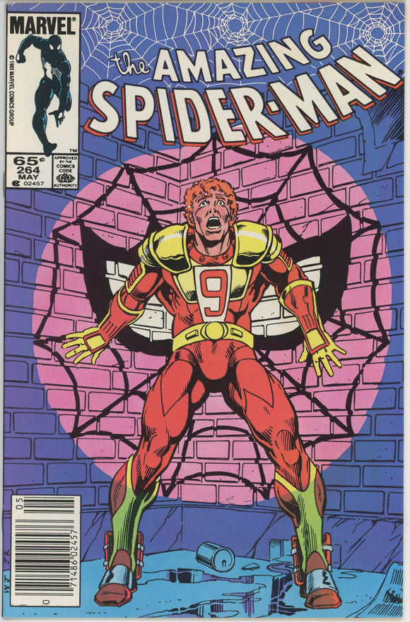 Amazing Spider Man #264 (1963) - 9.2 NM- *1st Appearance Red 9* Newsstand