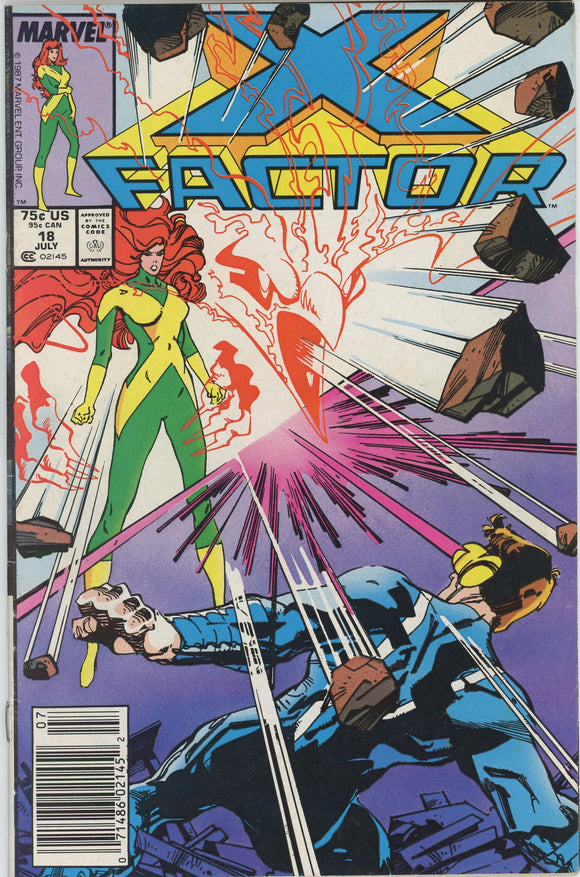 X-Factor #18 (1986) - 6.0 FN *The Enemy Within* Newsstand