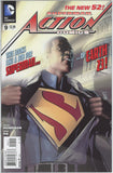 Action Comics #9 (2011) - 9.4 NM *1st Appearance Calvin Ellis* New 52