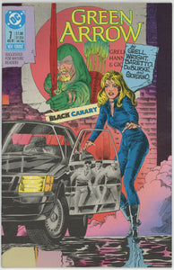 Green Arrow #7 (1987) - 8.5 VF+ *Black Canary*