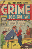 Crime Does Not Pay #124 (1942) - 3.0 GD/VG *A Night of Terror*