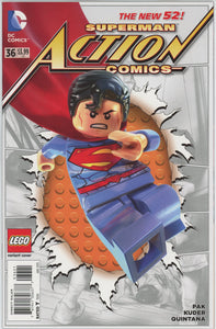 Action Comics #36 (2011) - 9.2 NM- *Lego Variant Cover* New 52