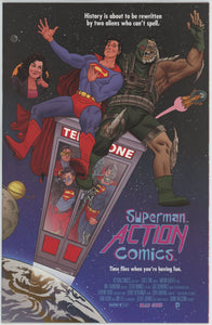 Action Comics #40 (2011) - 9.2 NM- *Bill & Ted Movie Poster Variant* New 52