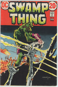 Swamp Thing #3 (1972) - 5.5 FN- *The Patchwork Man*