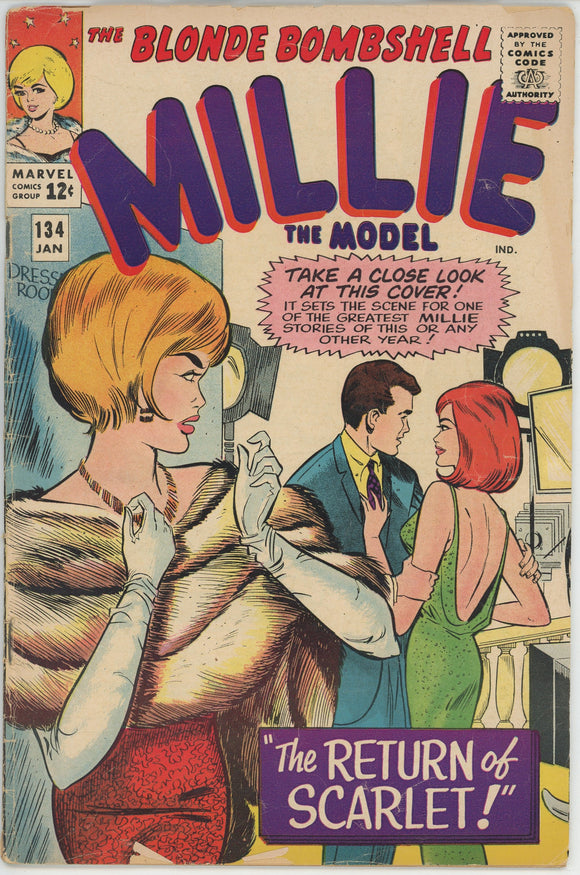 Millie the Model #134 (1946) - 1.8 GD- *The Return of Scarlet*