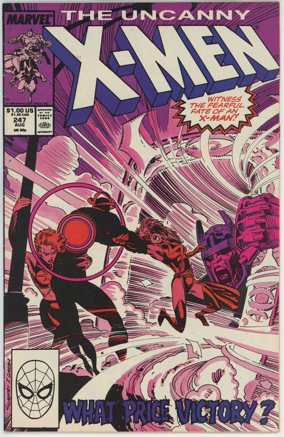 Uncanny X-Men #247 (1963) - 7.5 VF- *The Light that Failed*