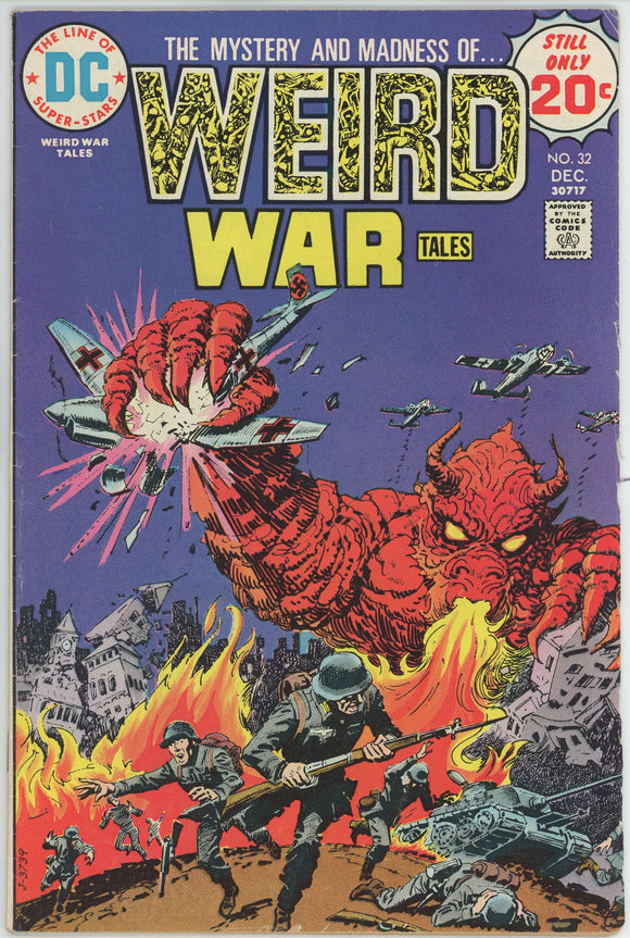 Weird War Tales #32 (1971) - 5.0 VG/FN *My Enemy, the Stars*