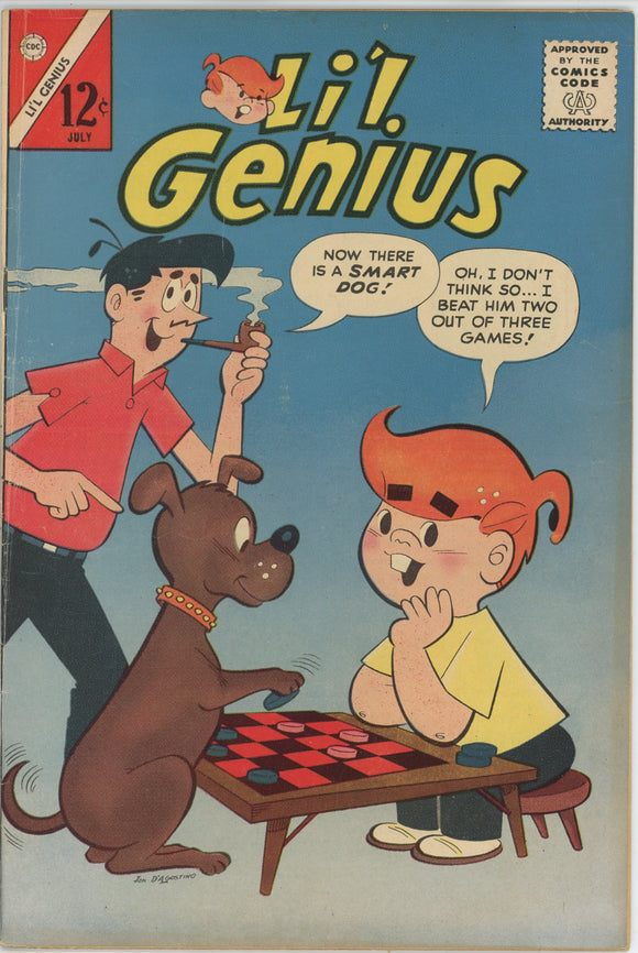 Li'l Genius #45 (1954) - 5.0 VG/FN *Jon D'Agostino Cover*