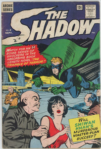 The Shadow #2 (1964) - 4.0 VG *Shiwan Khan's Murderous Master-Plan*