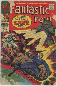 Fantastic Four #62 (1962) - 1.0 FR *1st Appearance Blastaar*