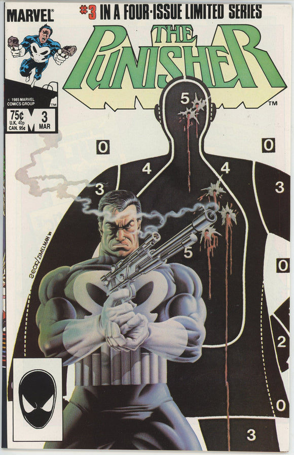 Punisher #3 (1986) - 9.2 NM- *1st Solo Series Mike Zeck*