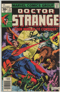 Doctor Strange #22 (1974) - 5.5 FN- *1st App Apalla, Sun Queen*