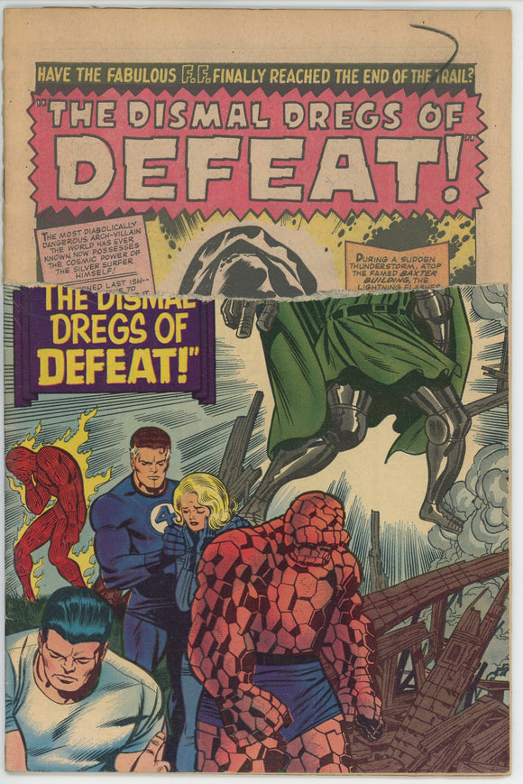 Fantastic Four #58 (1962) - 1.5 FR/GD *Doom Steals Silver Surfer's Powers*