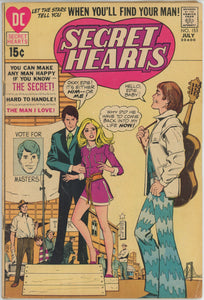 Secret Hearts #153 (1949) - 4.0 VG *Final Issue/GGA* DC Romance