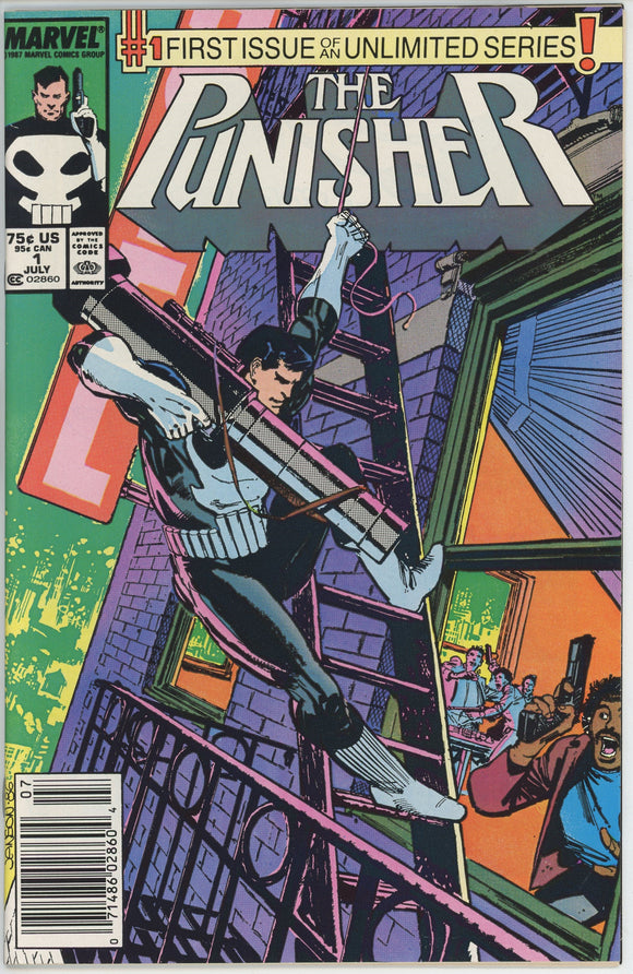 Punisher #1 (1987) - 9.0 VF/NM *1st Ongoing Series/Marching Powder* Newsstand