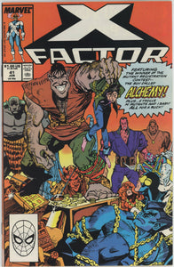 X-Factor #41 (1986) - 8.5 VF+ *Golden Boy/Mutant Registration Contest*