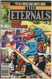 Eternals #8 (1985) - 7.5 VF- *When Titans Party* Newsstand