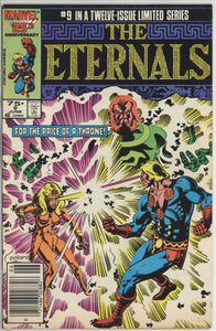 Eternals #9 (1985) - 6.5 FN+ *You Say You Want a Revolution*