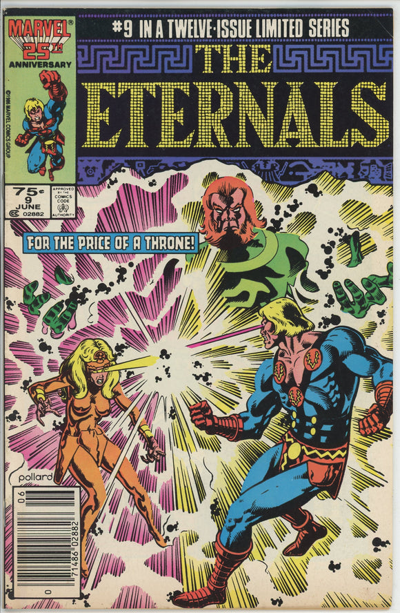 Eternals #9 (1985) - 6.5 FN+ *You Say You Want a Revolution*