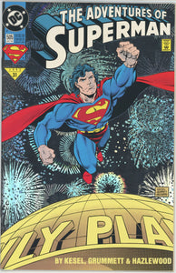 Adventures of Superman #505 (1987) - 8.0 VF *Reign of the Superman*