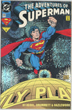 Adventures of Superman #505 (1987) - 8.0 VF *Reign of the Superman*