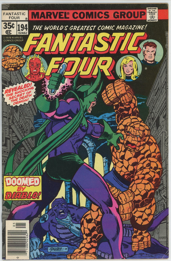 Fantastic Four #193 (1962) - 6.0 FN *