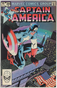 Captain America #284 (1968) - 7.0 FN/VF *Cool Mike Zeck Cover*