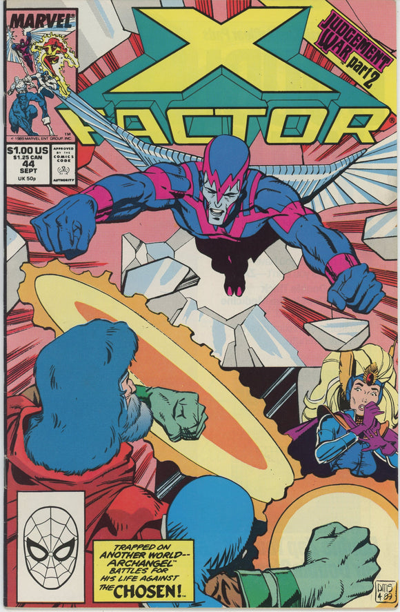 X-Factor #44 (1986) - 7.0 FN/VF *Another World/Judgment War*