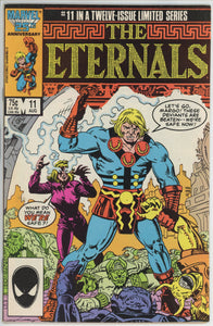 Eternals #11 (1985) - 7.0 FN/VF *Shadowplay* Newsstand